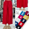 MB Plain Daily Wear Rayon Palazzo Wholesale Price In Surat

